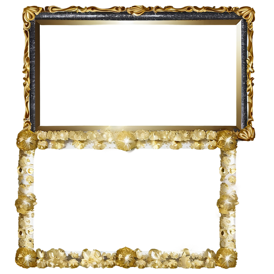 Glitter Frame Png Idp