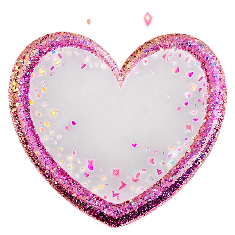 Glitter Heart Clipart Artwork Png Yqj