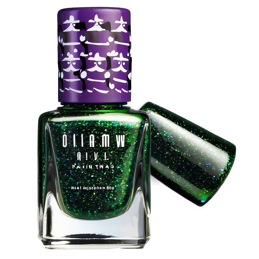 Glitter Nail Polish PNG 05252024 PNG image with a transparent background, free high-resolution download