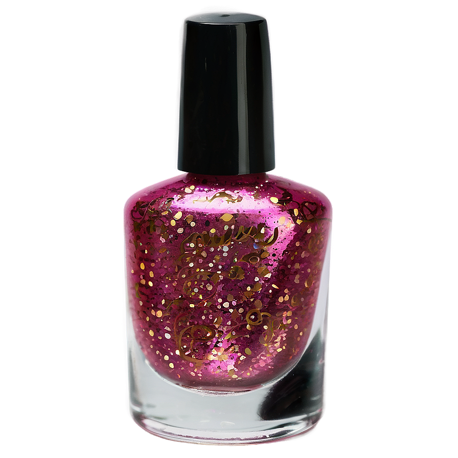 Glitter Nail Polish Png Asj38