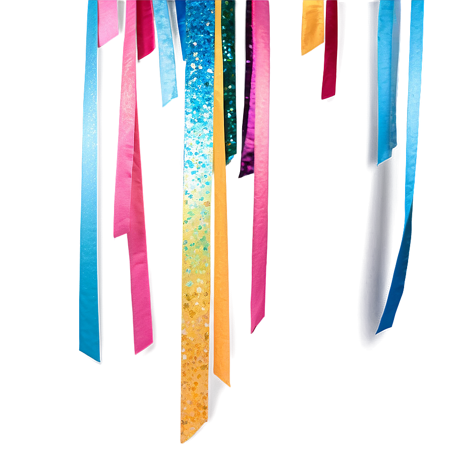 Glitter Party Streamers Png Yhp