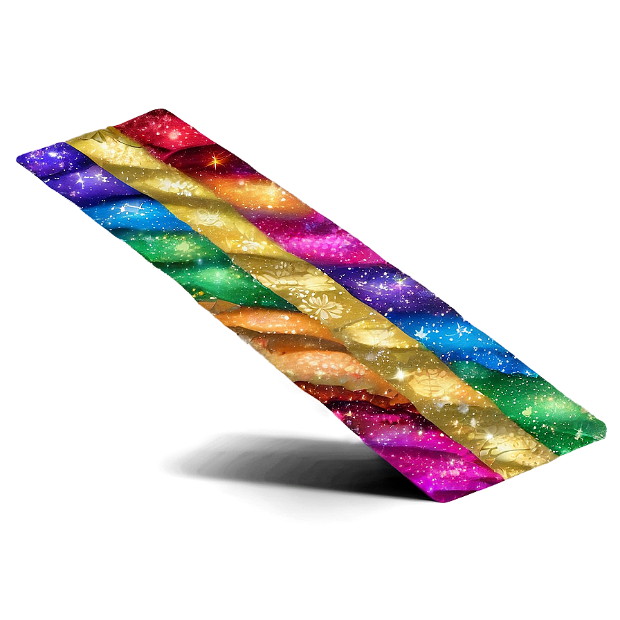 Glitter Rainbow Path Png 05032024