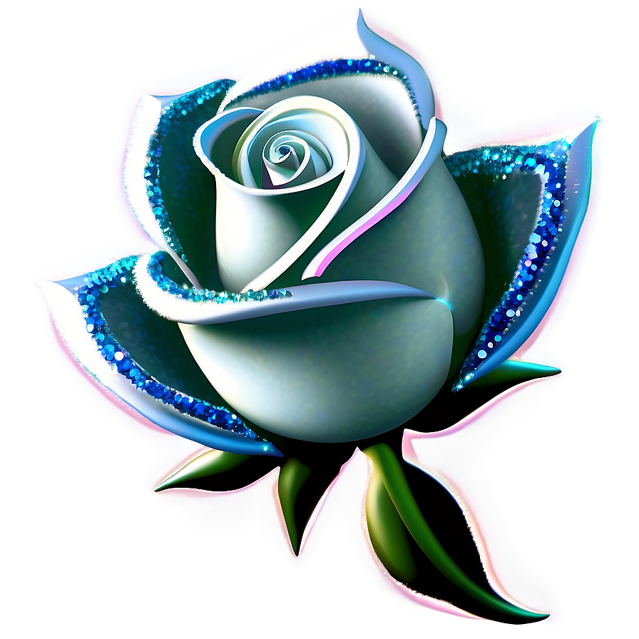 Glitter Roses Sparkle Png Goc