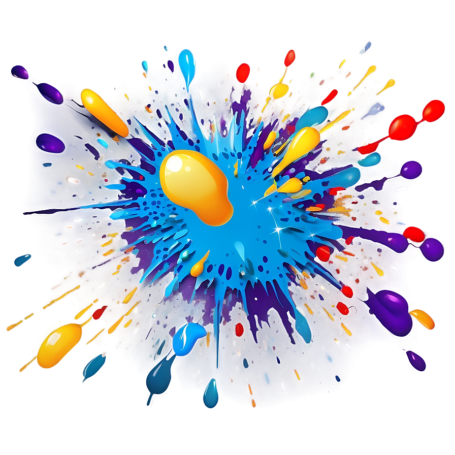 Glitter Splat Png 51