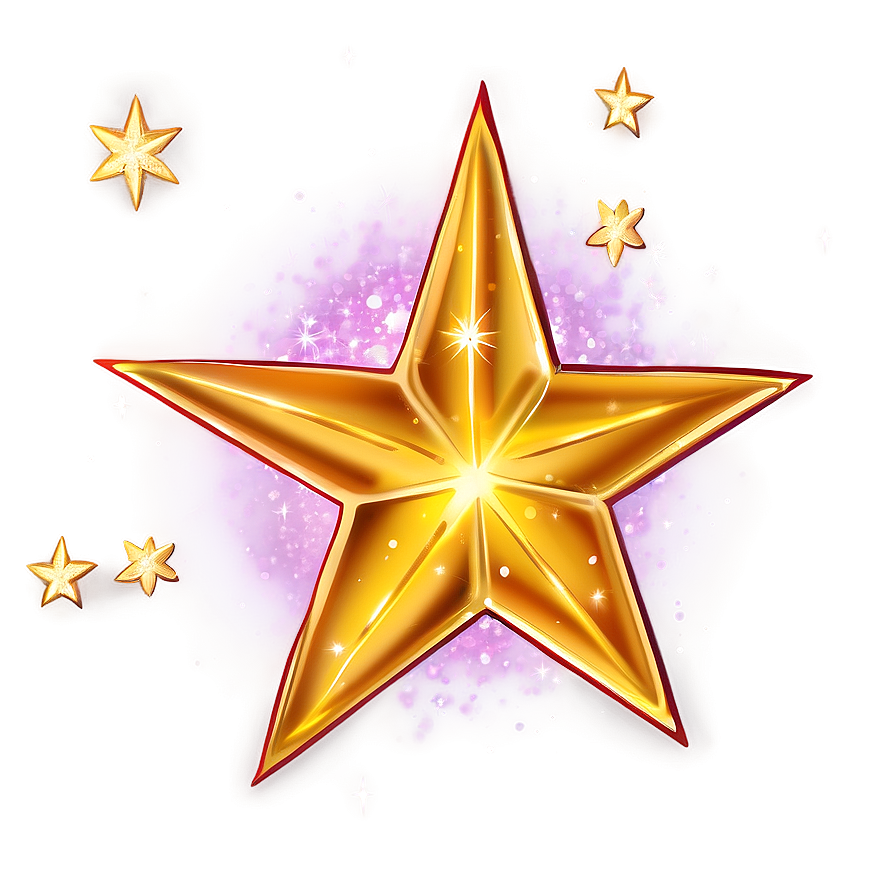 Glitter Star Clipart Png Cmb