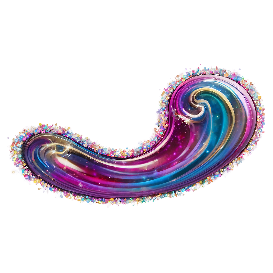 Glitter Swirl Png Hda