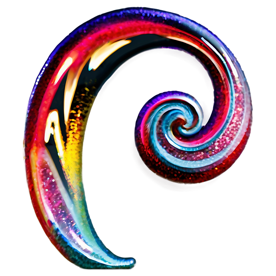 Glitter Swirl Png Kpm39