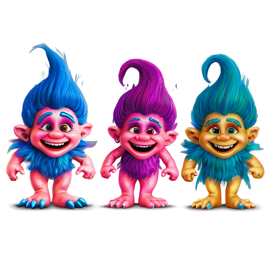 Glitter Trolls Png Ghn