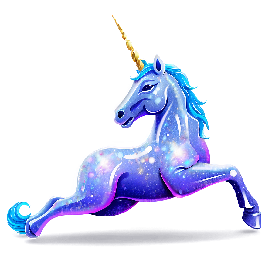 Glitter Unicorn Fantasy Png 25