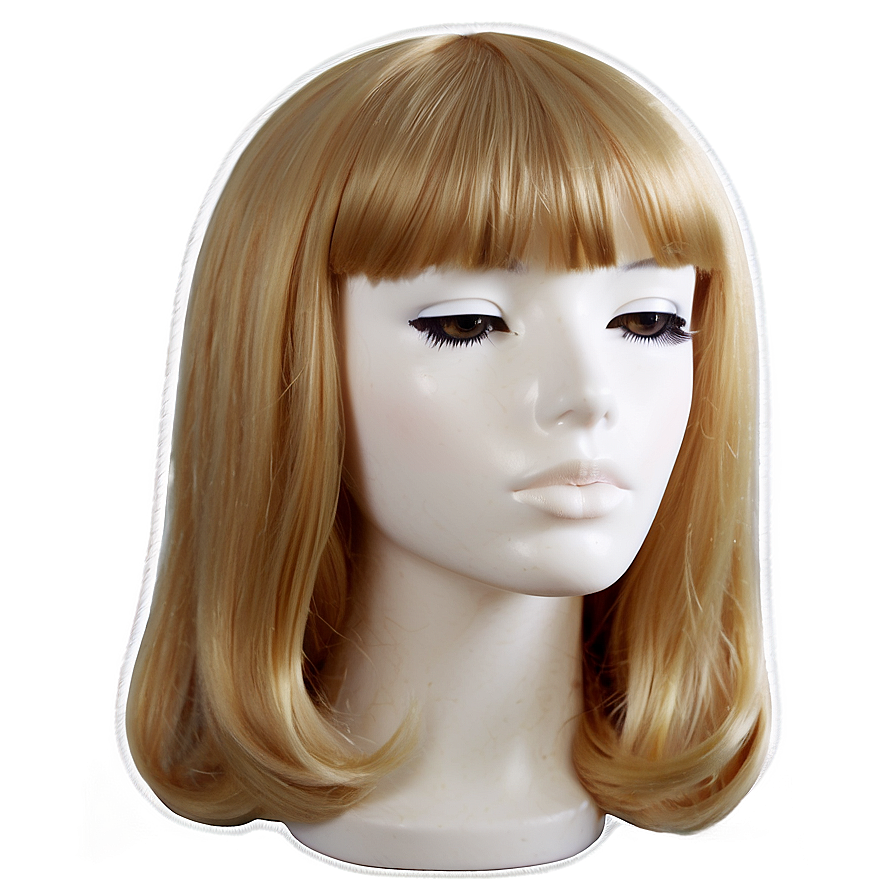 Glitter Wig Png 05252024