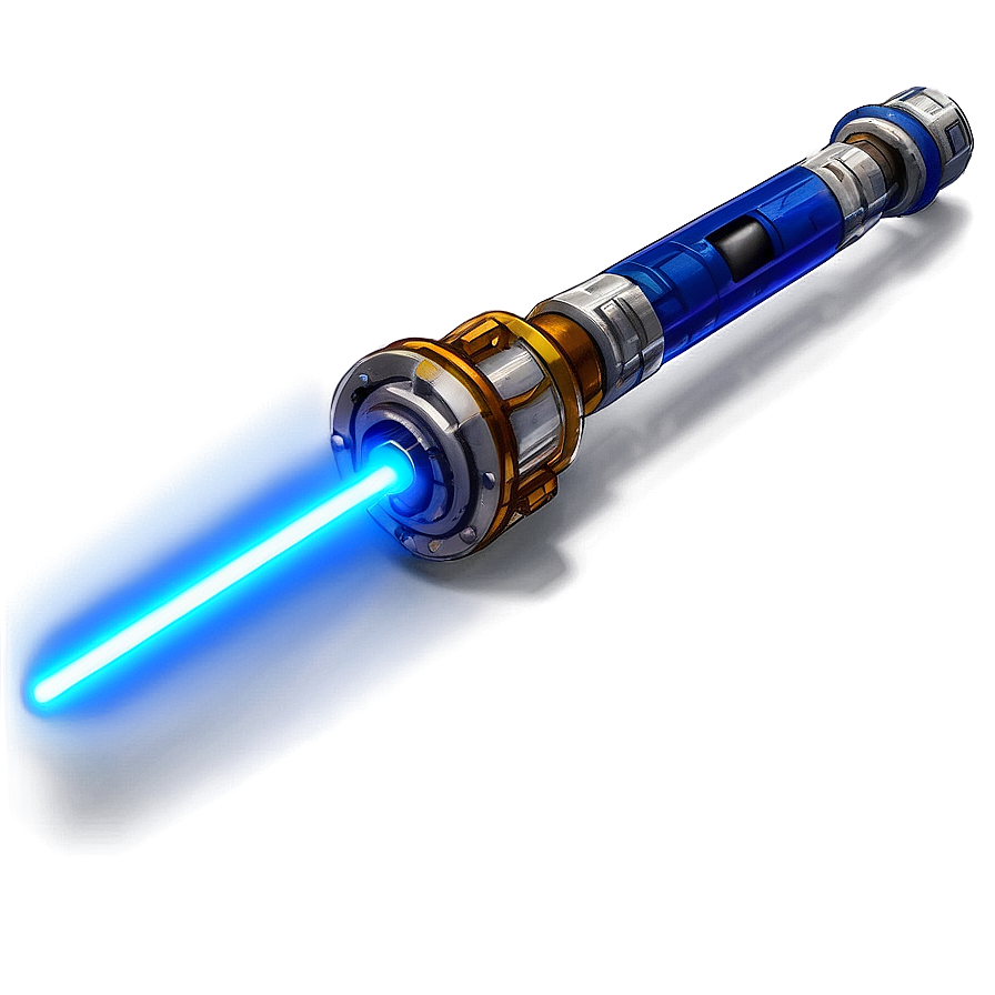 Glittering Blue Lightsaber Beam Png Ggs51