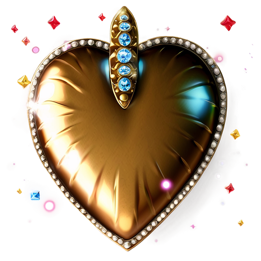 Glittering Corazon Png 76