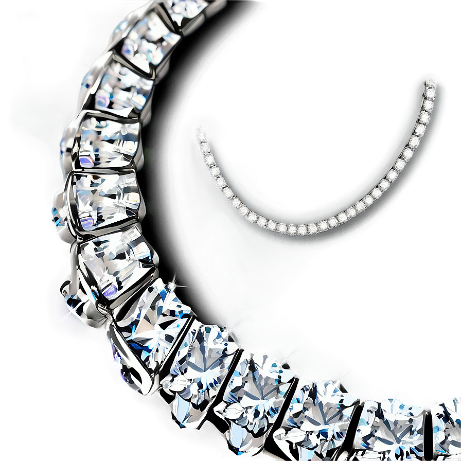 Glittering Diamond Jewelry PNG 05032024 PNG with transparent background