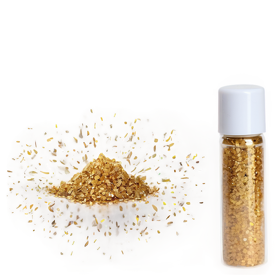 Glittering Gold Dust Png 89