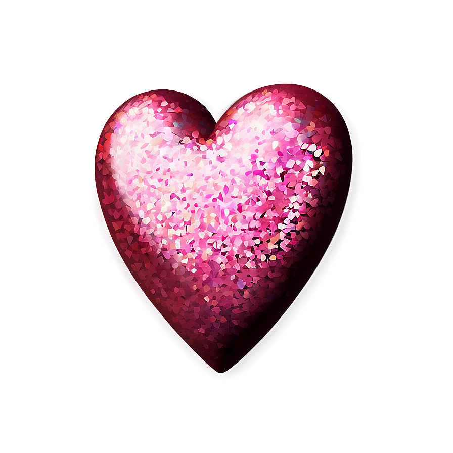 Glittering Heart Png Hdr24