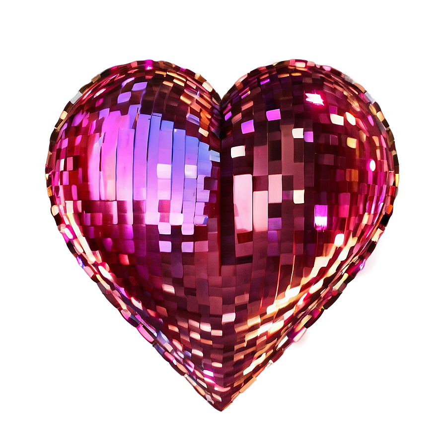 Glittering Heart Png Uie