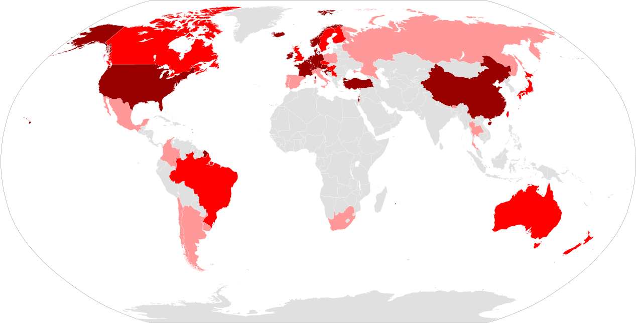 Global Blood Donation Rates Map