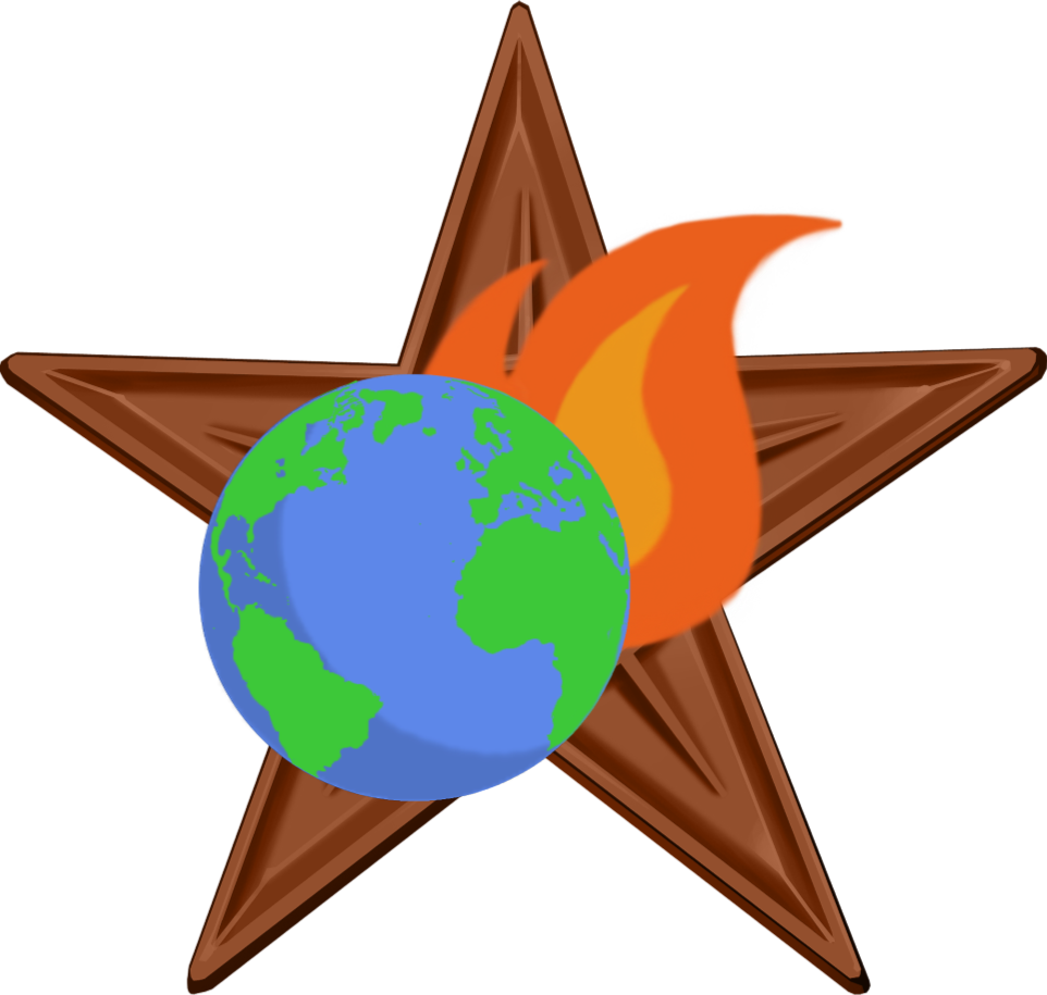 Global Flame Star Graphic