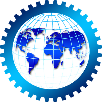 Global Gear Integration PNG with transparent background