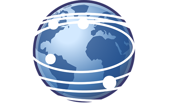 Global Network Connectivity Illustration PNG with transparent background
