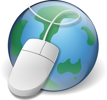Global Online Navigation Concept PNG with transparent background