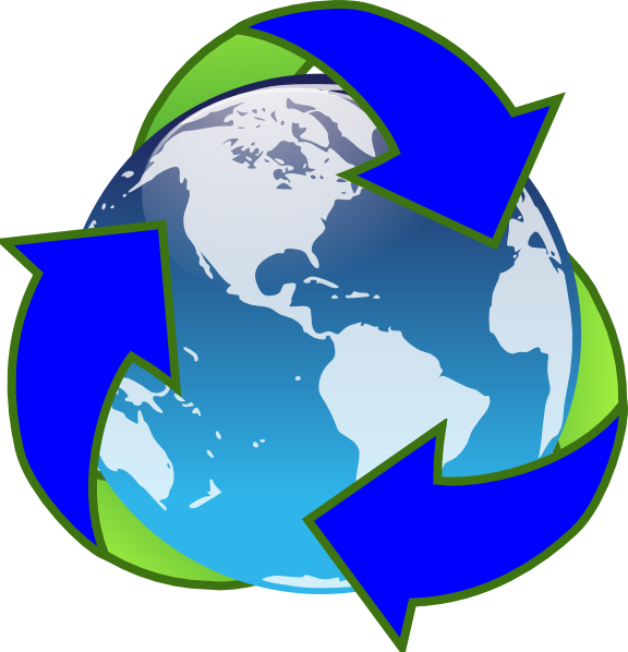 Global Recycling Symbol PNG with transparent background