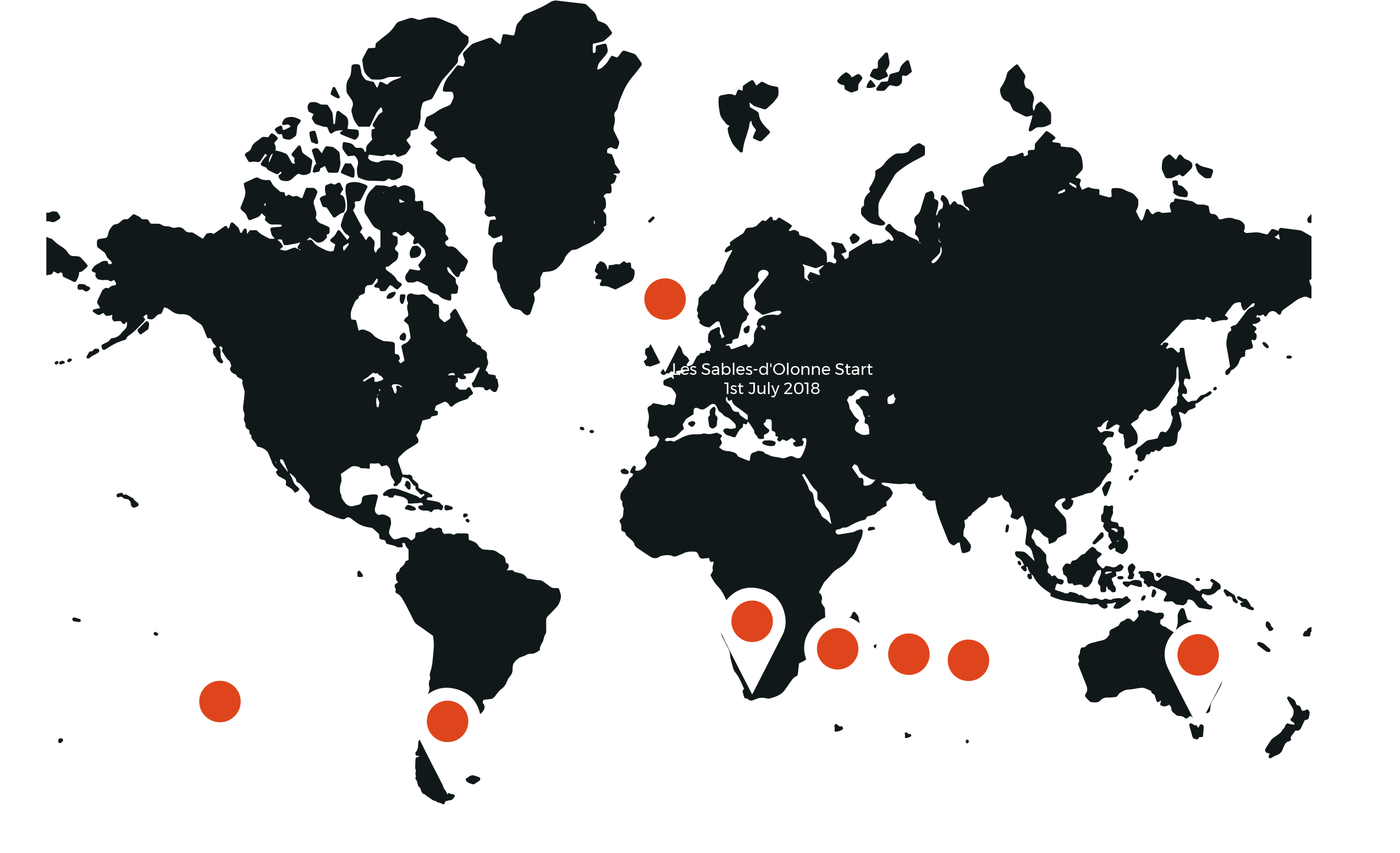 Global Sailing Route Map2018