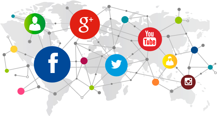 Global Social Media Network Connections