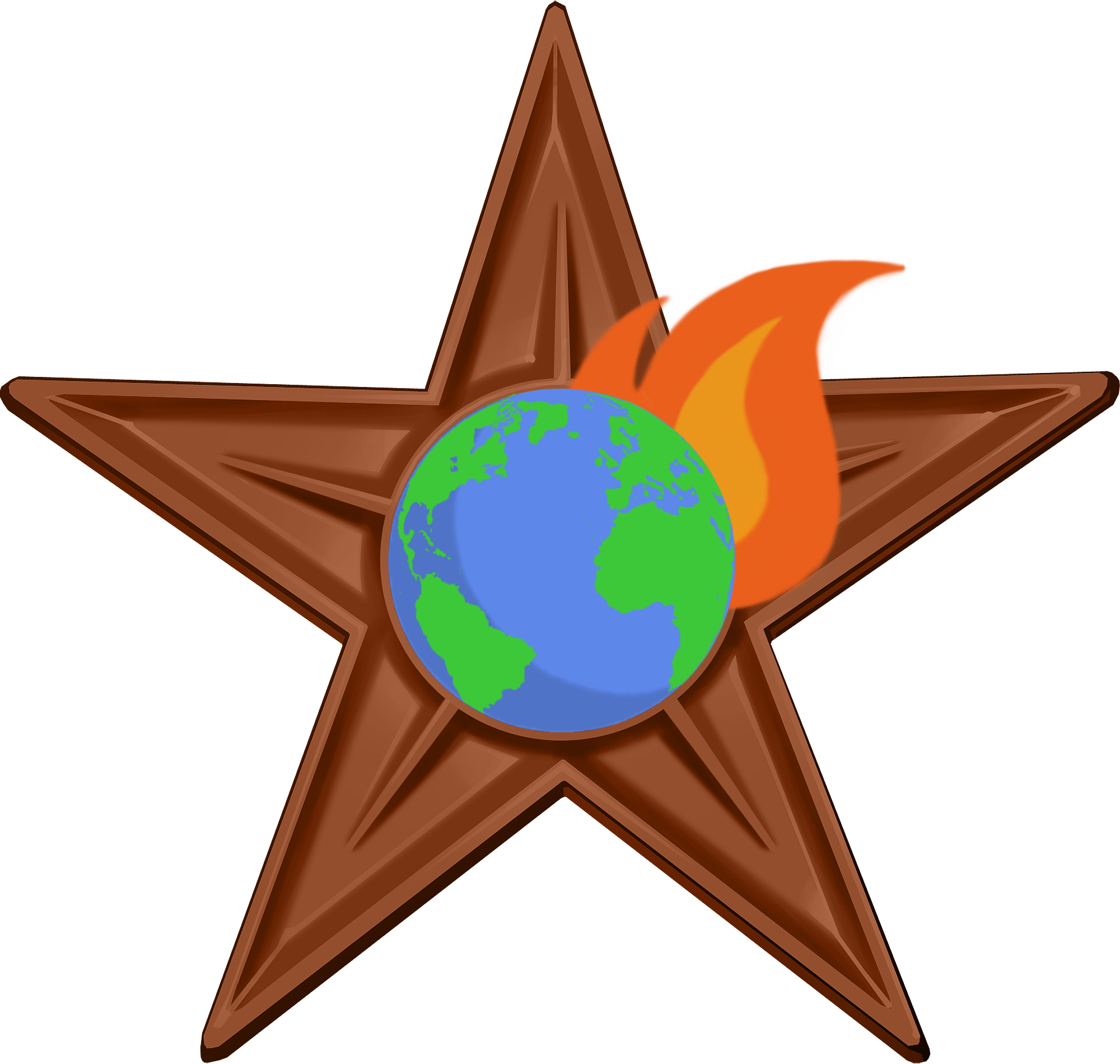 Global Warming And Climate Change Barnstar 2 - Global Climate Change Png, Transparent Png PNG with transparent background