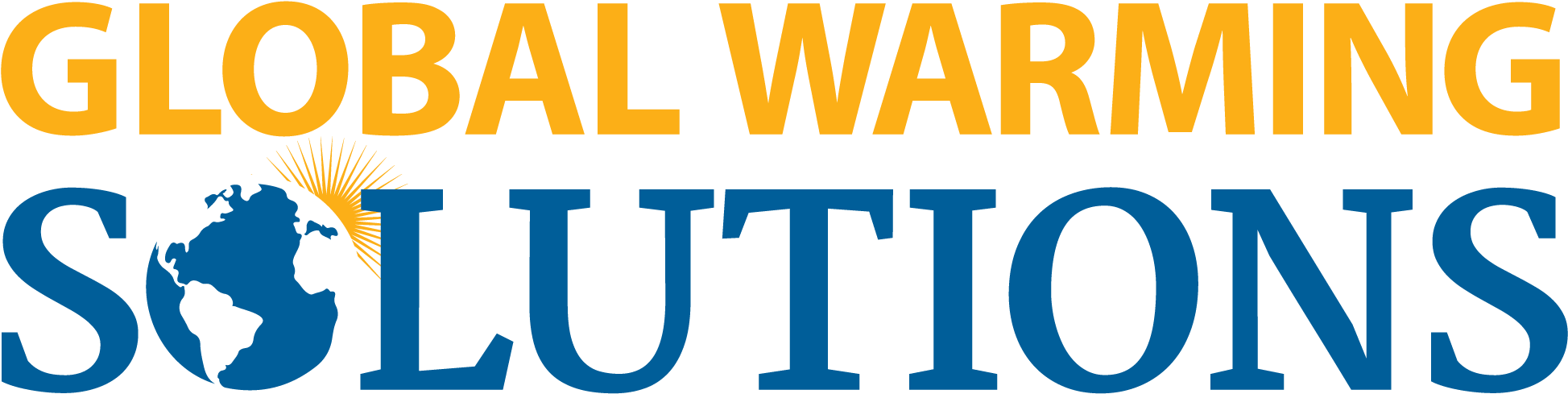Global Warming Solutions Text Graphic PNG with transparent background