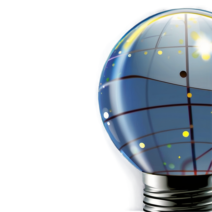 Globe Lightbulb Png 05242024