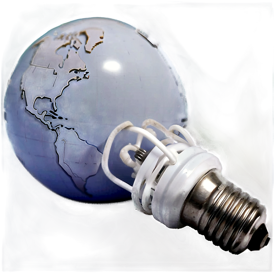 Globe Lightbulb Png Mdl39