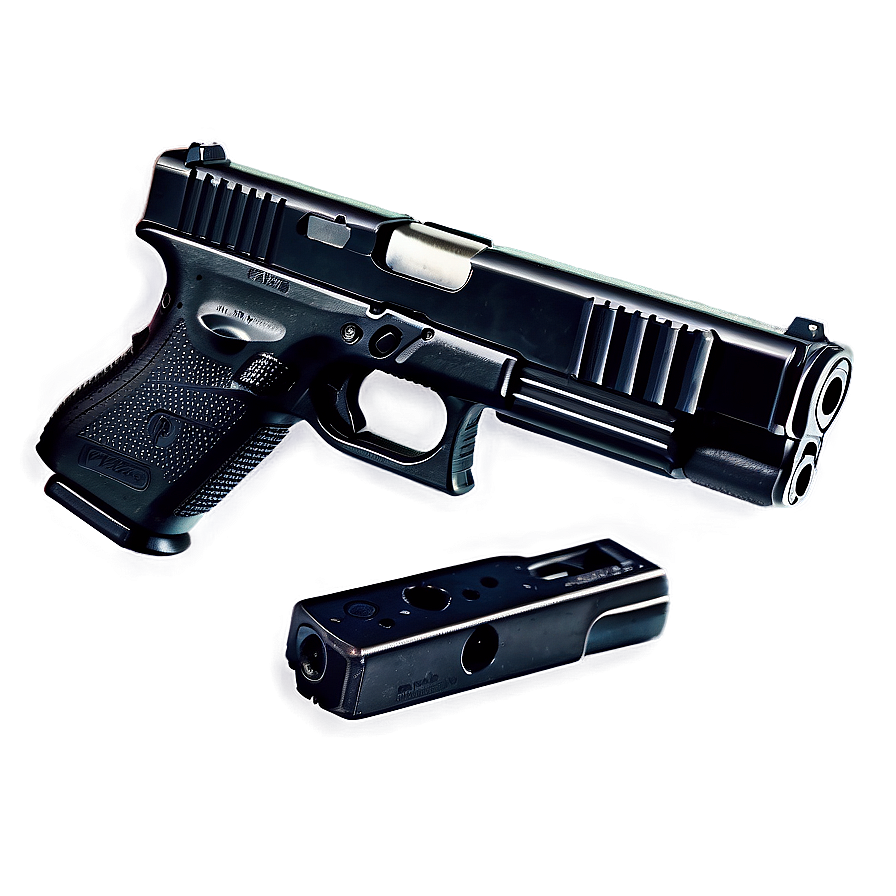 Glock Pistol Vector Png Xks