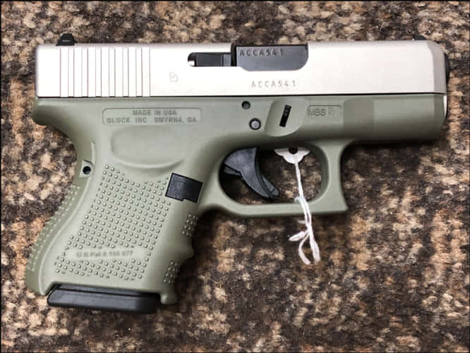 Glock Pistolon Textured Background PNG with transparent background