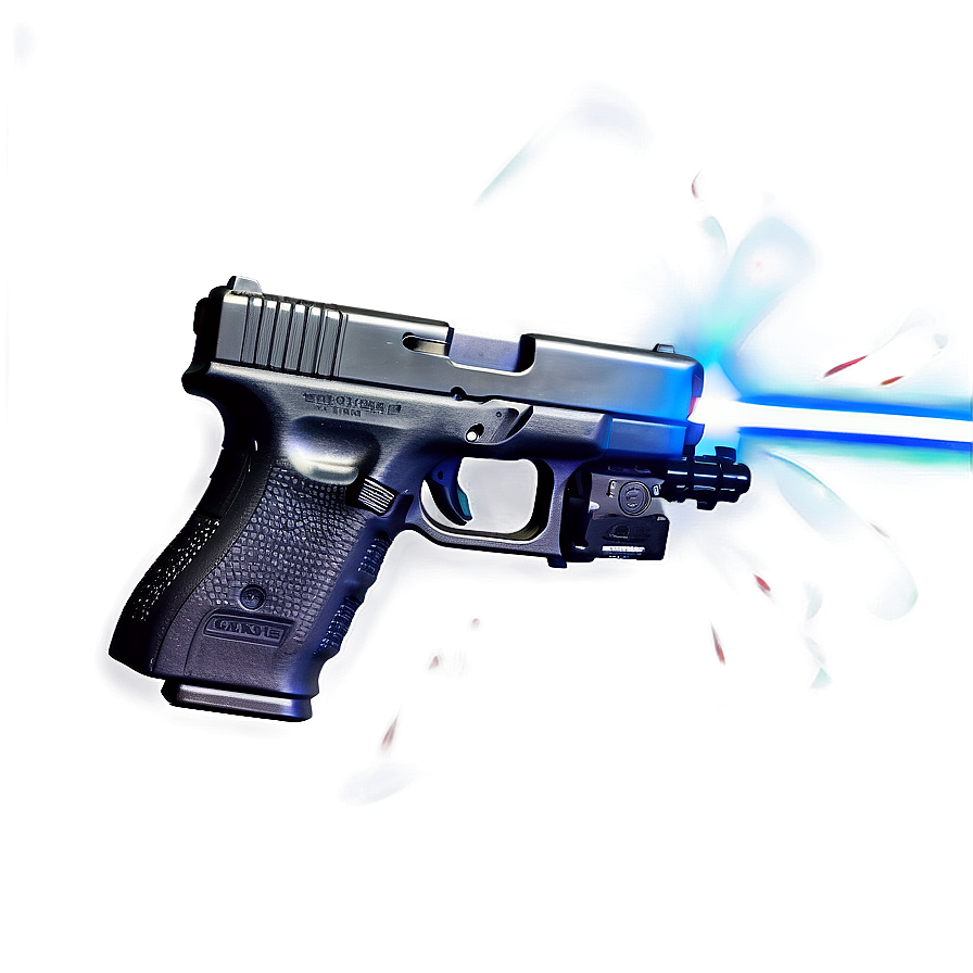 Glock With Laser Sight Attachment Png Ysy84