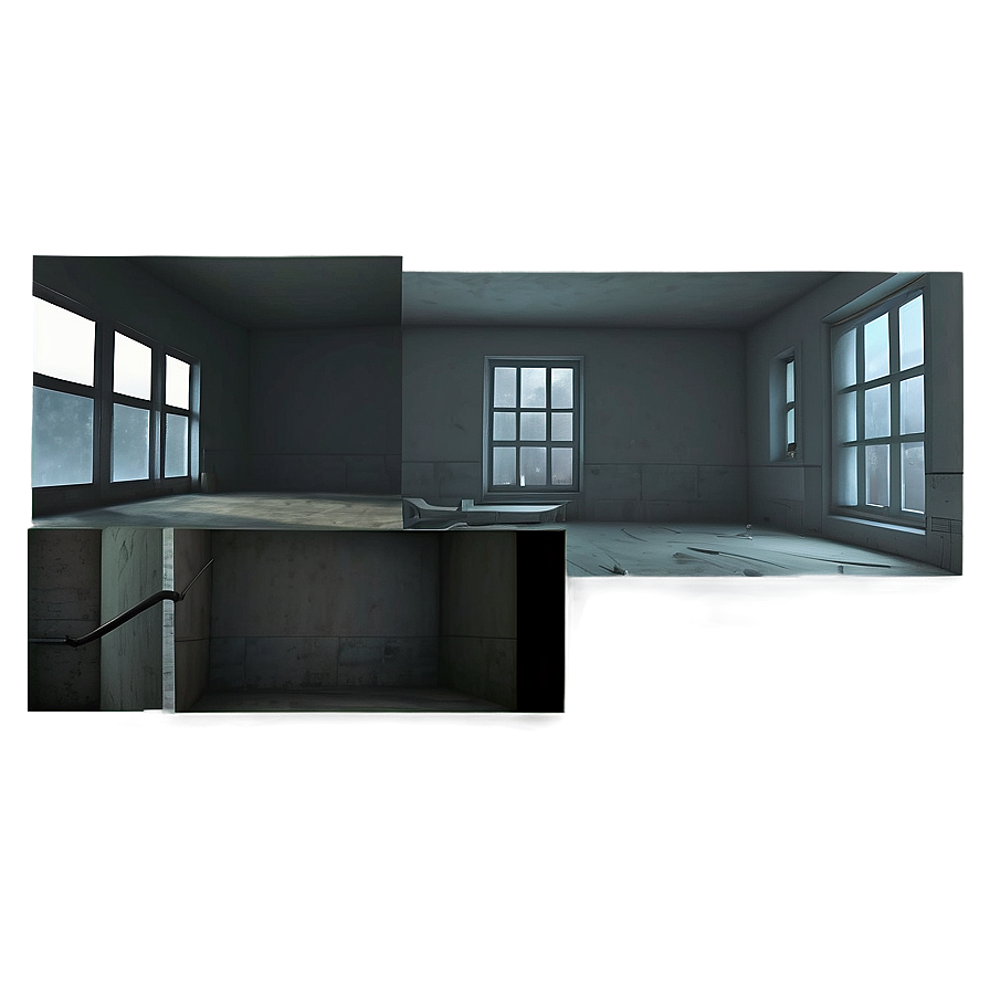 Gloomy Dark Room Png 06242024