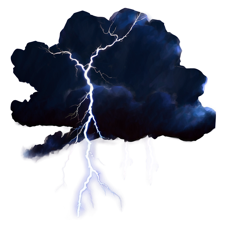 Gloomy Night Lightning Png Lty79