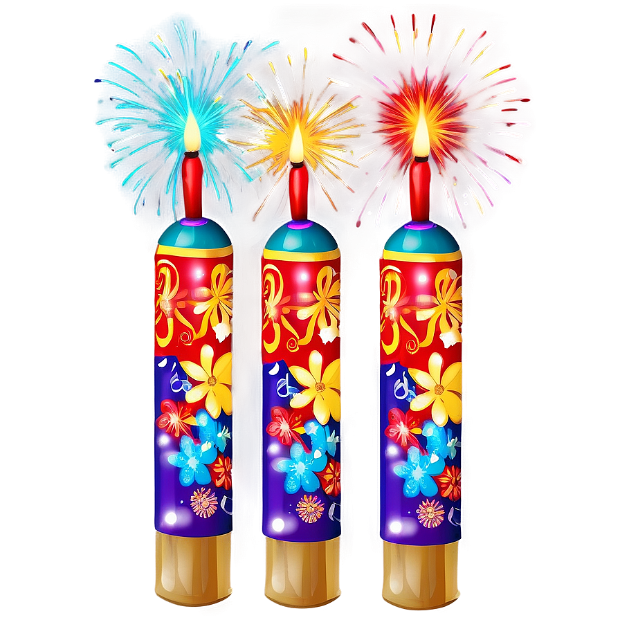 Glorious Celebration Firecrackers PNG dgp22 PNG with transparent background