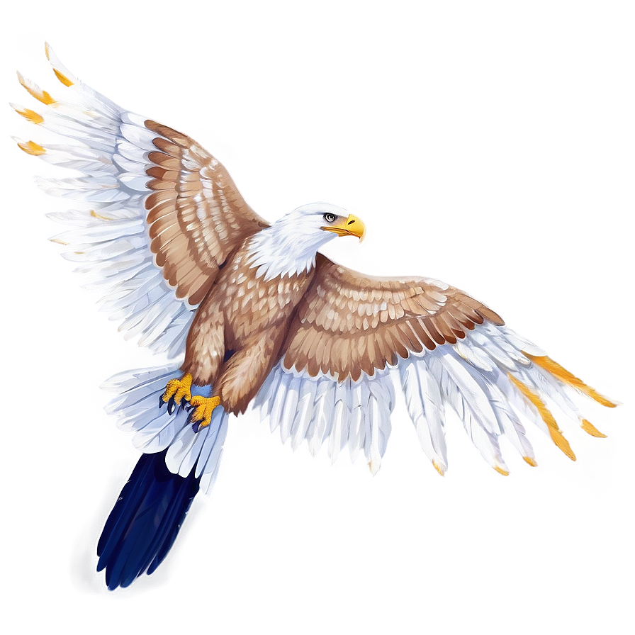 Glorious Eagle Wings Png 06262024