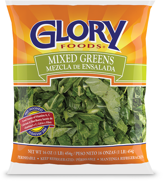 Glory Foods Mixed Greens Package