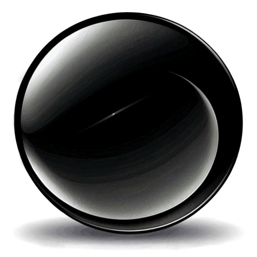 Glossy Black Circle PNG xty8 PNG image with a transparent background, free high-resolution download
