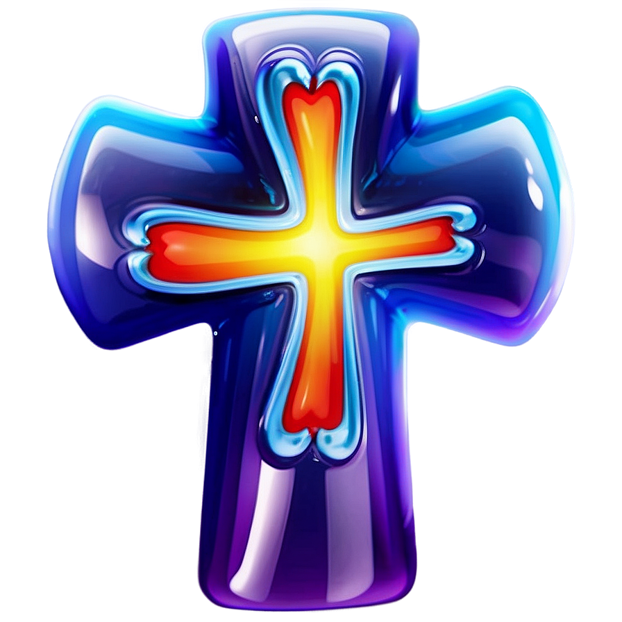 Glossy Cross Finish Png 7