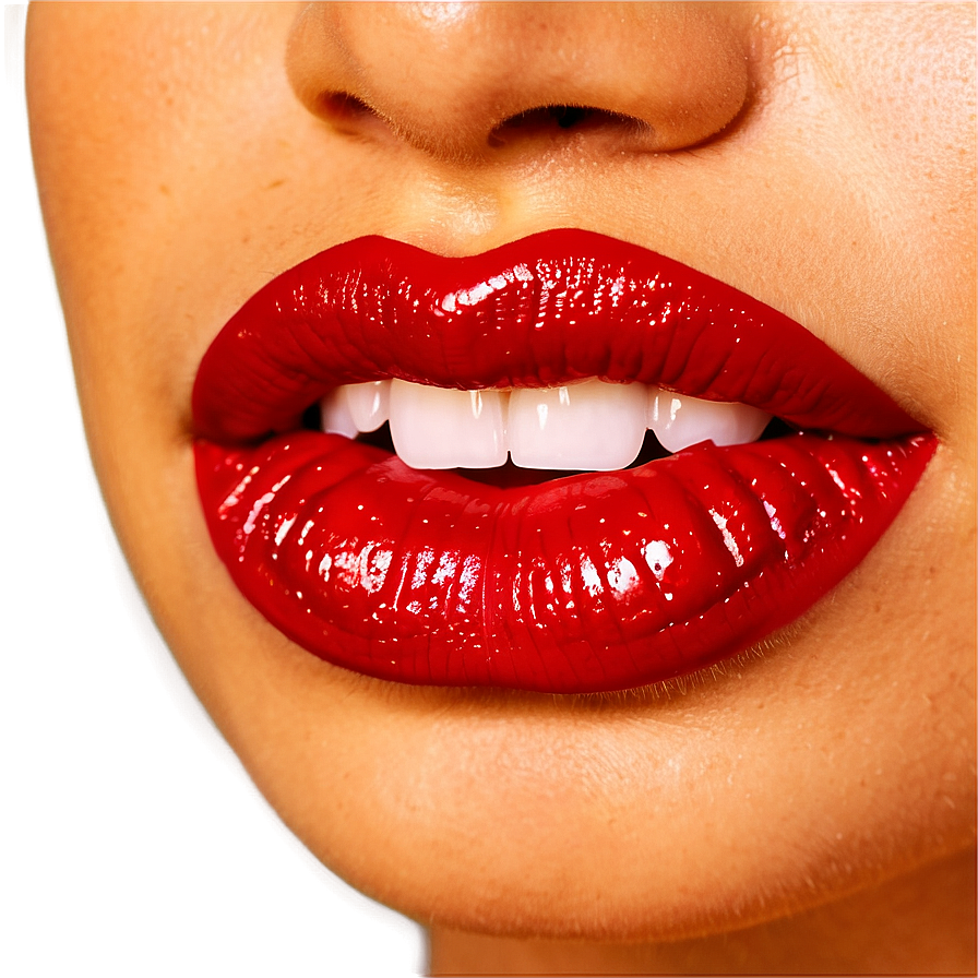 Glossy Lips Makeup Png 06212024