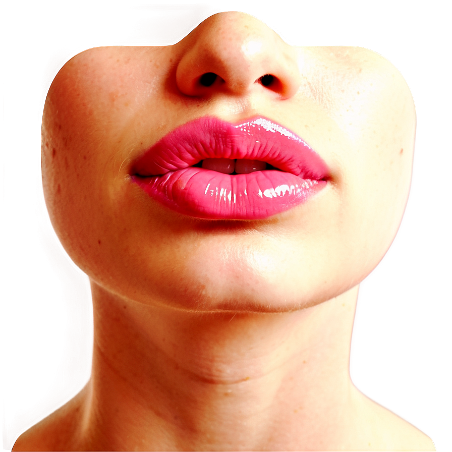 Glossy Lips Side View Png Xlu