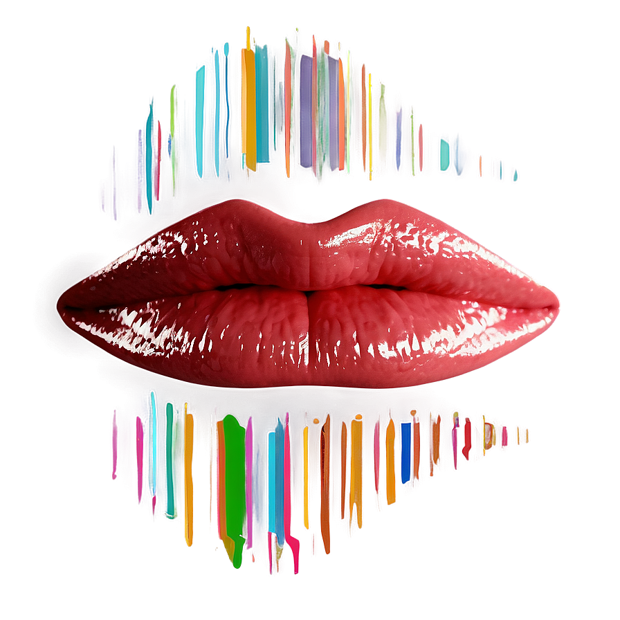 Glossy Lips Smile Png 31