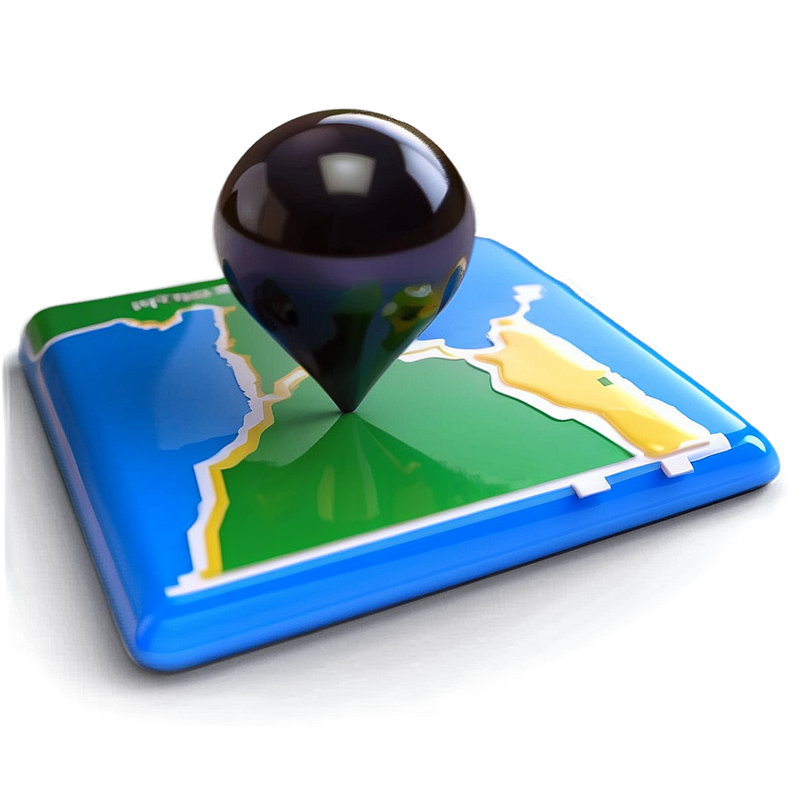 Glossy Map Pin Png 23