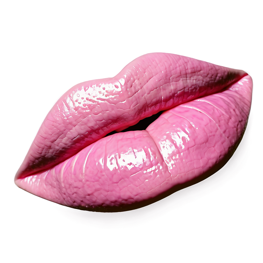 Glossy Pink Lips Icon Png Cyo