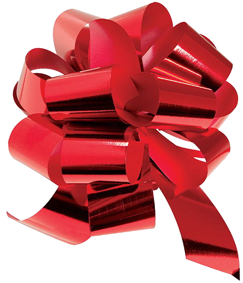 Glossy Red Gift Bow.png