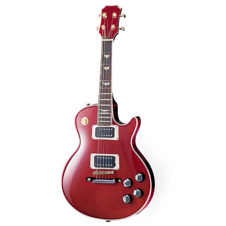 Glossy Red Guitar Png Qwv9