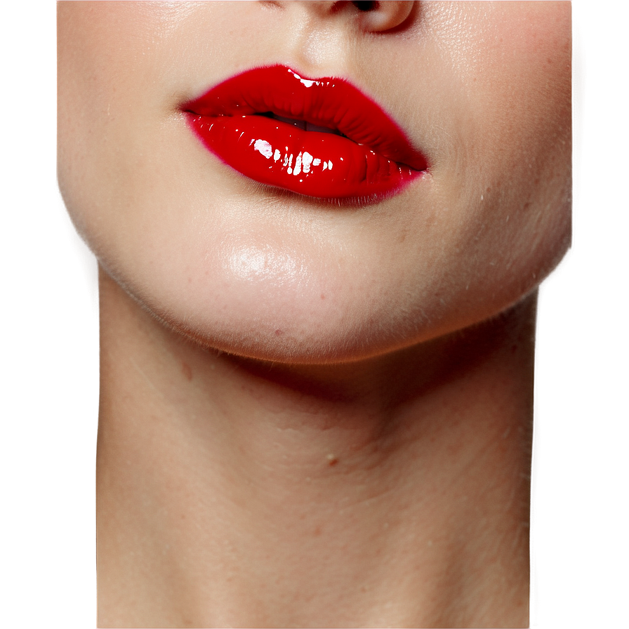 Glossy Red Lips Png Pbf